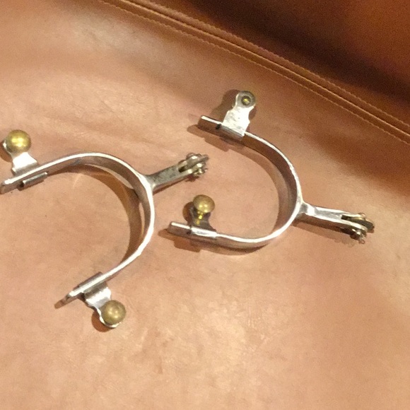 Accessories - Partrade barrel racing horse riding western spurs equestrian rodeo trail cowgirl